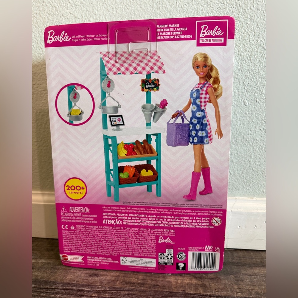 Barbie Pink and Blue Market Playset - Picture 2 of 7